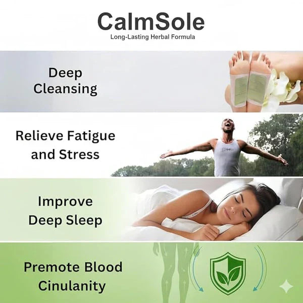 Ayurvedic Herbal Detox Foot Pads Buy 1 Get 1 Free 100% Herbal & Gentle Ingredient ( Pack of 10 )