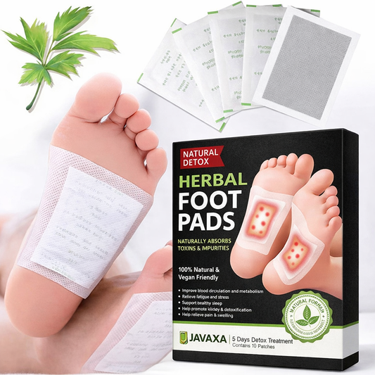 Ayurvedic Herbal Detox Foot Pads Buy 1 Get 1 Free 100% Herbal & Gentle Ingredient ( Pack of 10 )
